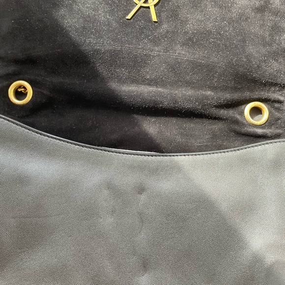 Saint Laurent Reversible Kate Bag black suede and leather YSL - Picture 13 of 16